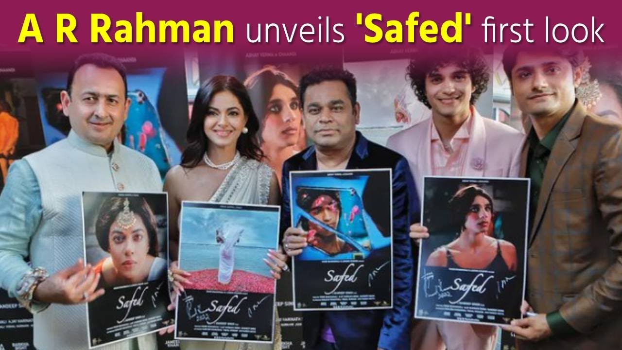 A R Rahman unveils 'Safed' first look