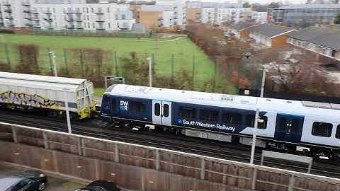 SWR Class 701 Delivery 6X24 Derby Litchurch Lane - Eastleigh, 701018 13/01/2021