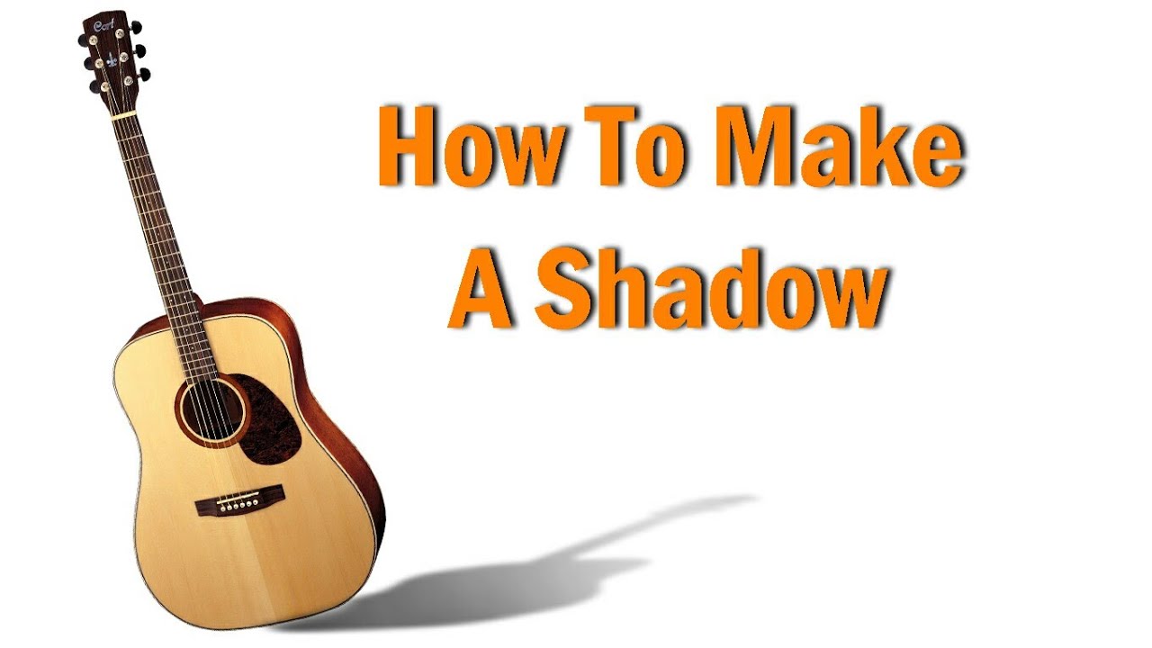 How to creat shadow in photoshop 7.0. - YouTube