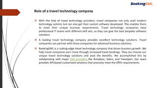 Travel Technology Software | BookingXML