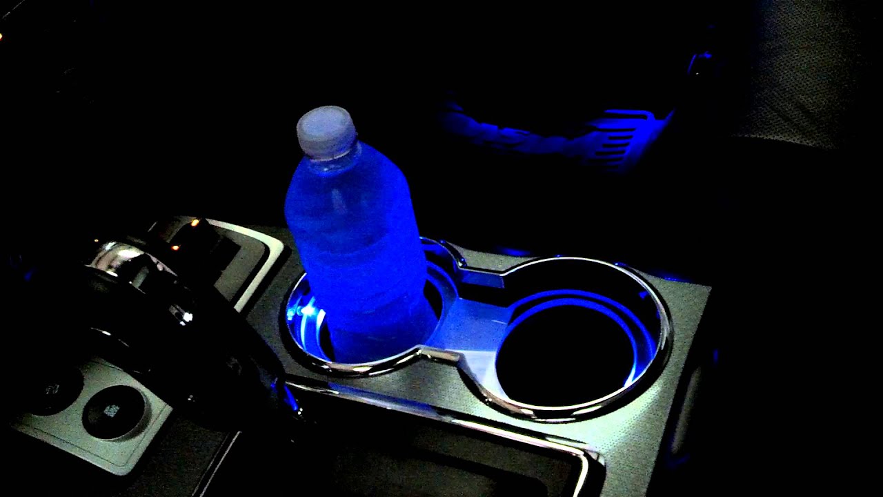 Dimmable cupholder lighting for F150 Raptor YouTube