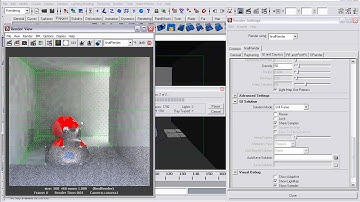 finalRender Stage-2 Maya 2008 with Lightmap compare setting.