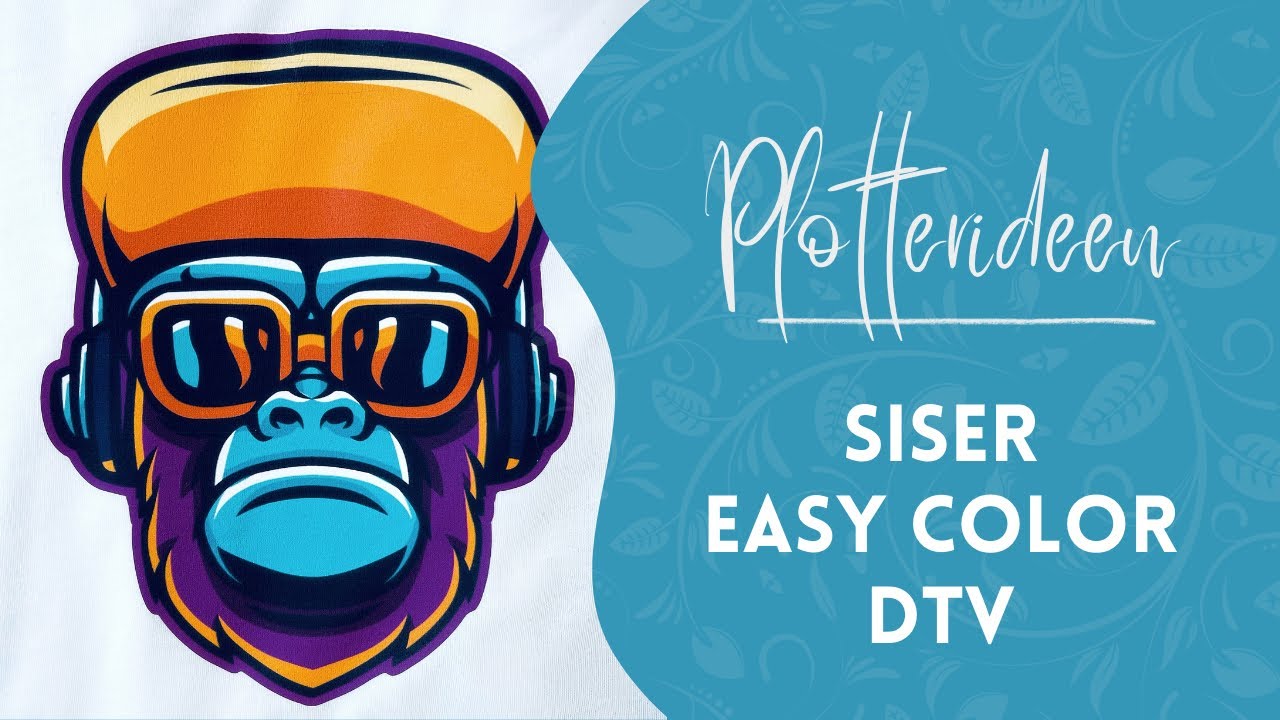 Siser EasyColor DTV für Shirts und Hoodies