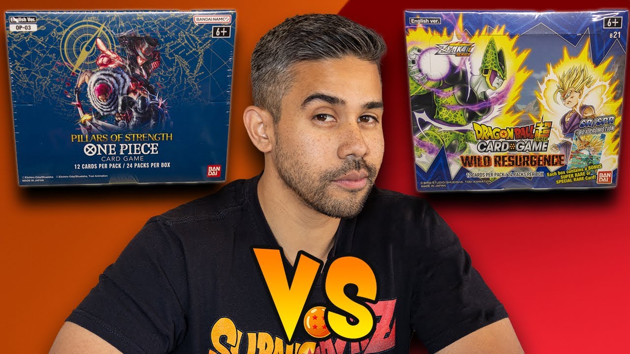 One Piece Vs Dragon Ball Super Unboxing! YouTube