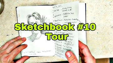 Sketchbook #10 Tour - theartproject (2019) chad brown