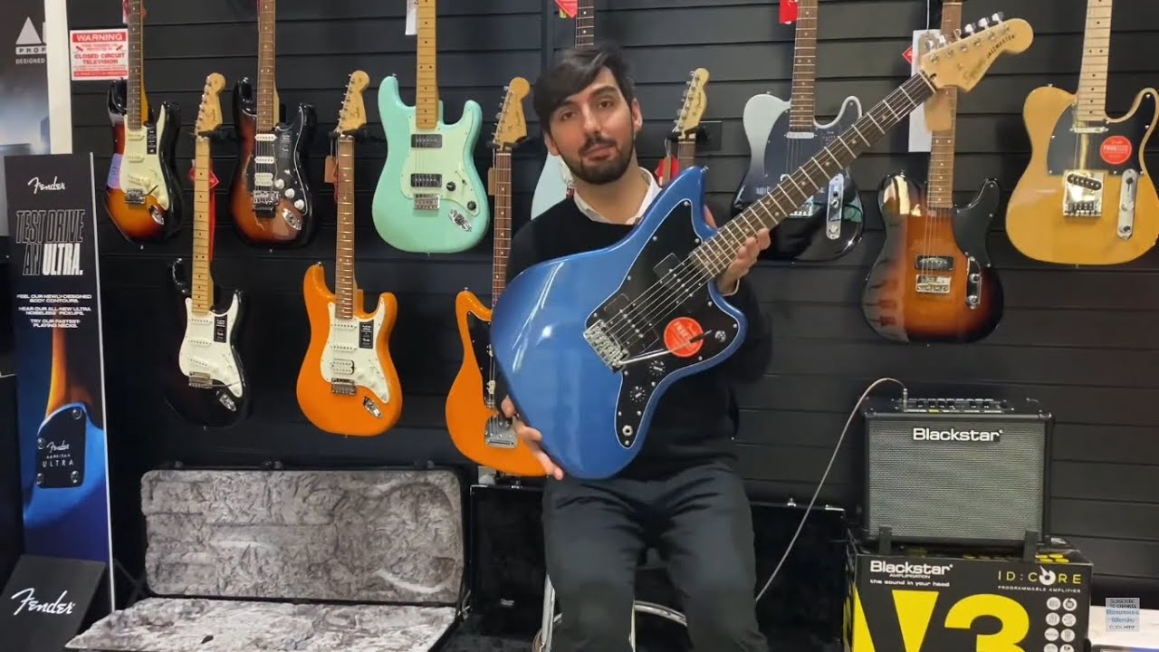 Squier Affinity Jazzmaster - Lake Placid Blue | Demonstration