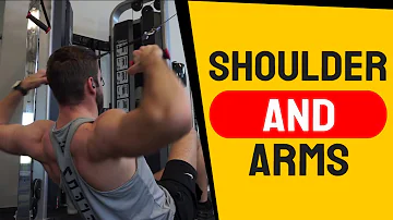 Shoulder AND Arms Workout (Plus Some Cleaning TOO) #arms #shoulders #workout