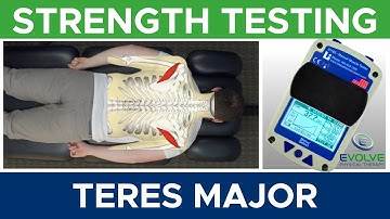 Teres Major | Strength Testing with a Hand Held Dynamometer