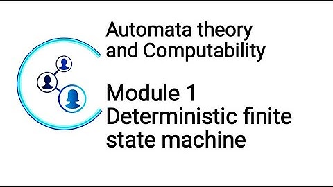 VTU Engg | Automata Theory & Computability | Module 1| Deterministic finite state machine
