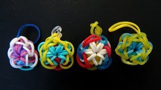Как сделать чарм из радужек. Rainbow loom charm startburst Как сделать чарм из радужек. Rainbow loom charm startburst