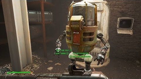 Fallout 4 The Shamrock Taphouse Drinking Buddy (Survival Difficulty)