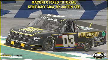 iRacing Maconi C-Fixed Trucks Kentucky Guide to Qualifying and Race 24S4