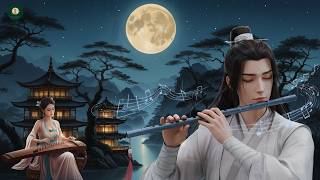 Download Lagu Chinese Zen Music: Bamboo flute, Erhu \u0026 Guzheng | Relaxing music @MoonlitMelodies-68s MP3