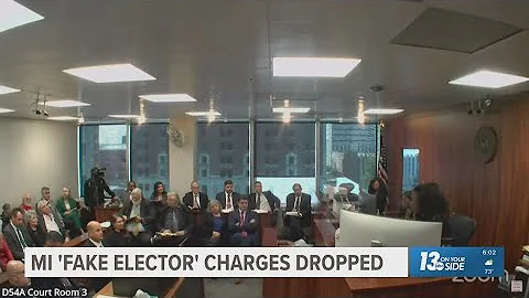 Judge drops charges against 15 accused fake electors for President Donald Trump in 2020