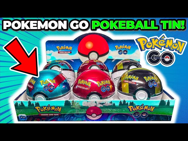 Jogo de cartas POKÉMON TCG: Pokémon Go Poké Ball Tin (1 Unidade - Envio  Aleatório - Idade Mínima Recomendada: 6 Anos)