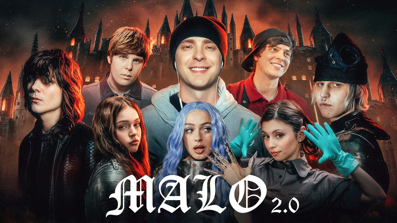 Егор Крид - MALO 2.0 ft. OG Buda, Toxi$, Мэйби Бэйби, Baby Cute, Дора, madk1d, тёмный принц ( КЛИП )
