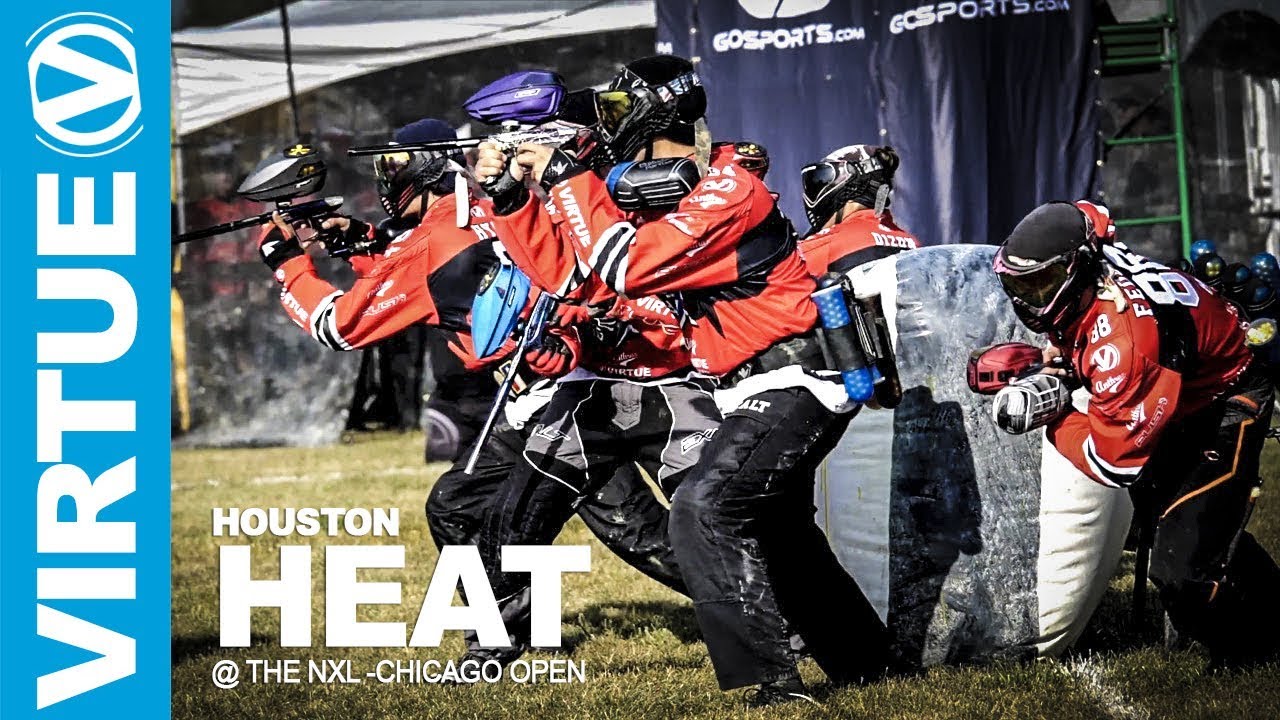 Virtue Paintball Team Houston HEAT the NXL Chicago Open YouTube