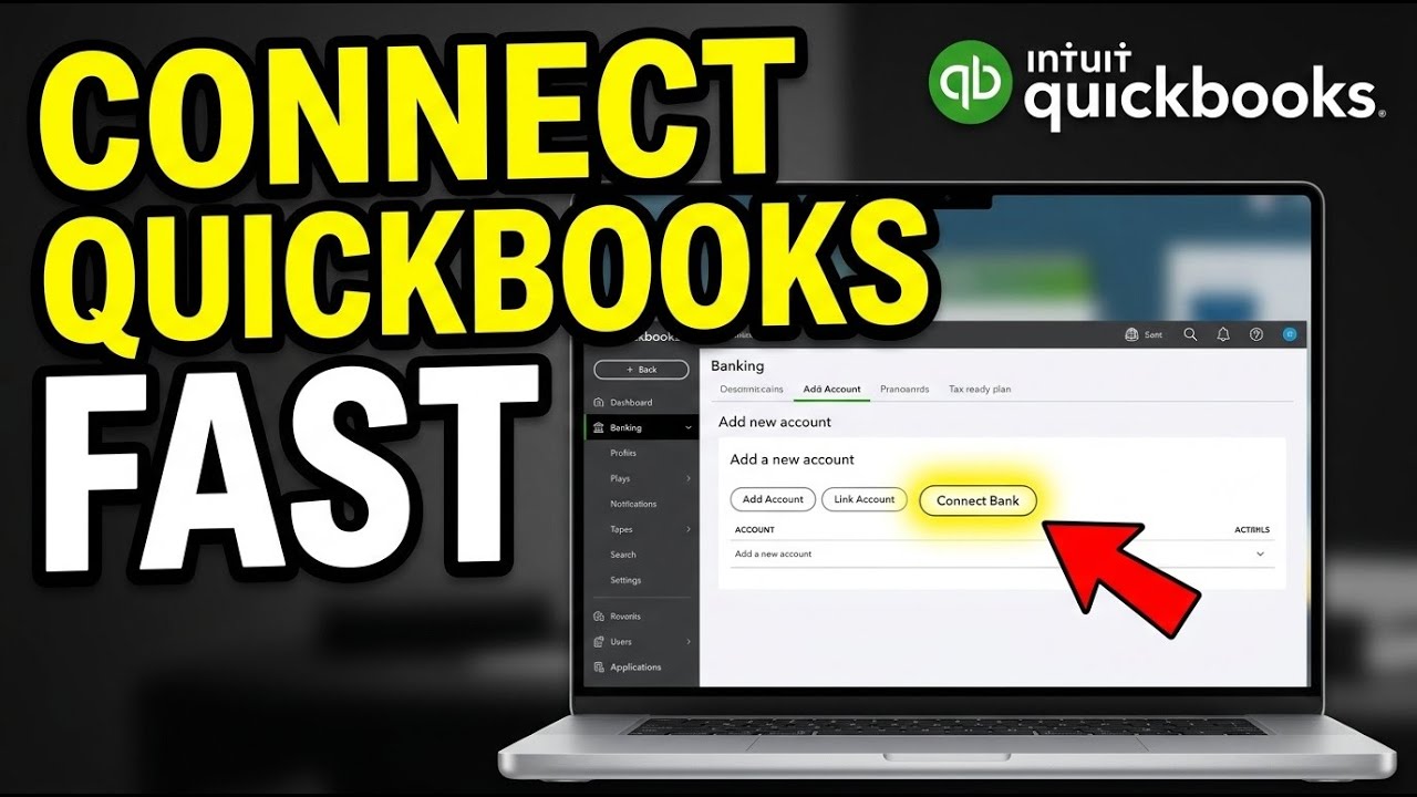 How to connect QuickBooks Online to your bank for tax-ready reports ...