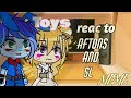 •••|||Toys react to Afton family and Sister Location |MEME|Part 1/Gacha Club x Fnaf