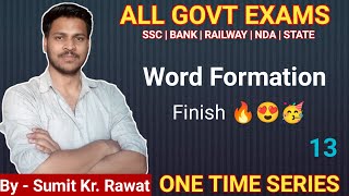 Class - 13 || Word Formation full chapter finish 🔥😍