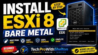 How to Install VMware ESXi 8 on Bare Metal Server (Step-by-Step) 2026