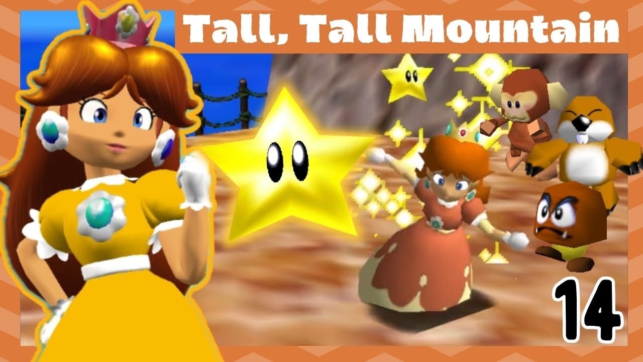 ✿ Super Princess Daisy 64 - Part 14 (Tall, Tall Mountain) ✿