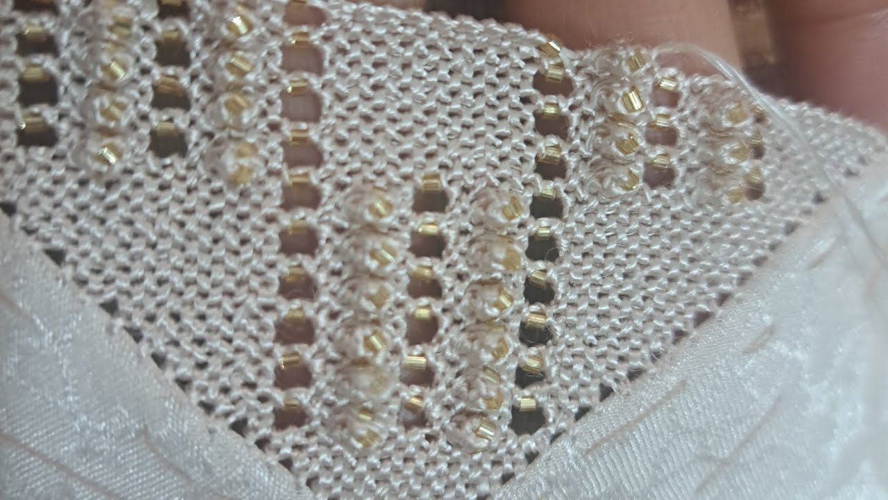 الحبةعلى غرزة مع الكارو بطلعة واحدة روعة من افكار وفاءالمعتمد 