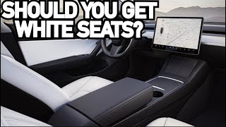 Tesla White Seats Pros and Cons