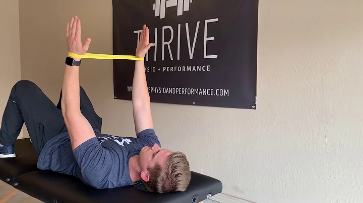 Supine Banded Shoulder Horizontal Abduction
