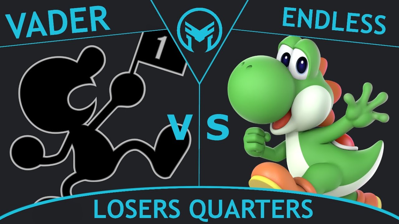 Losers QuarterFinals. SDH NSD Vader (Pacman, Mr. Game and Watch) Vs. Endless (Yoshi) YouTube