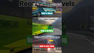 One Bus - 3 Destination | Reo India Travels #youtubeshorts #automobile #travelindia #manali