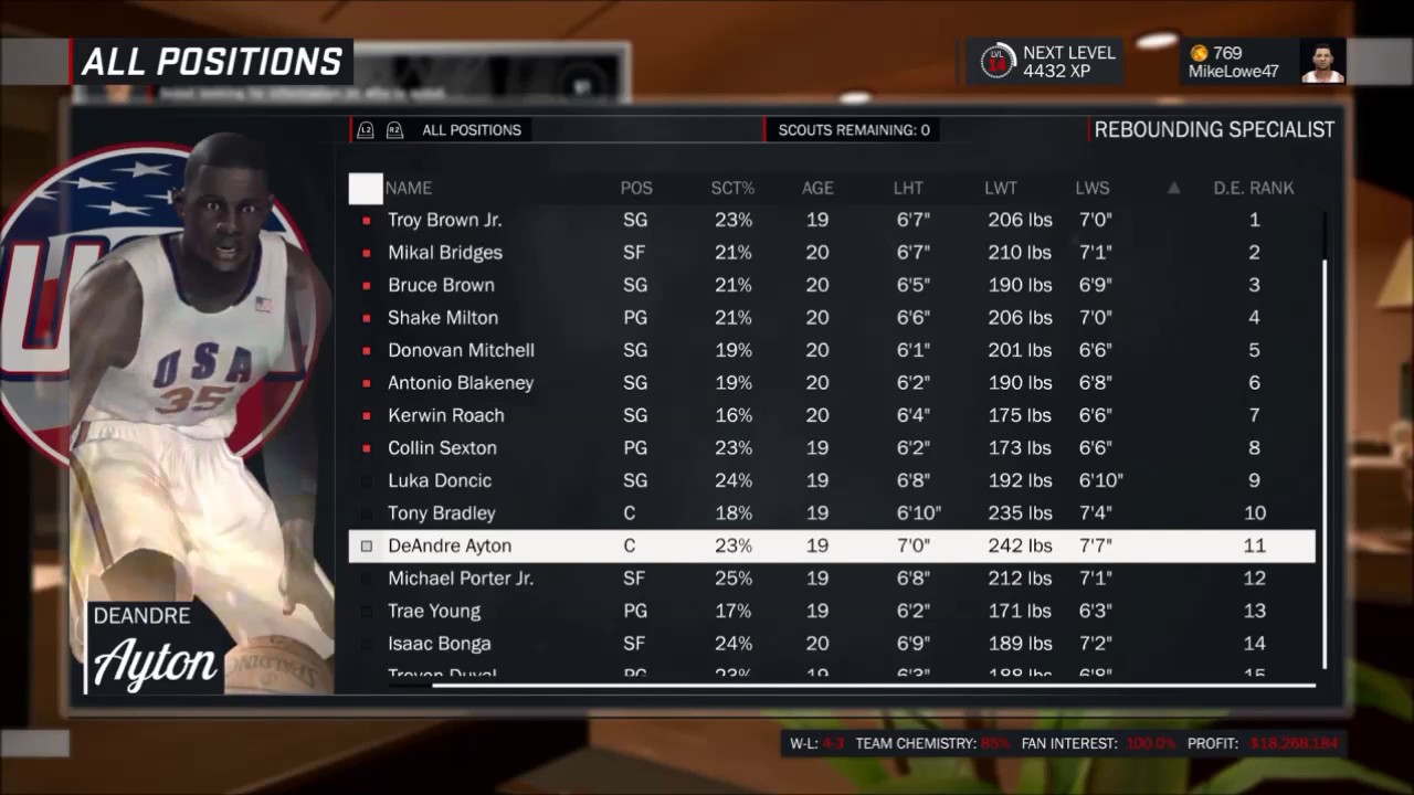 Operation Sports NBA 2K17 Expansion MyGM E5: Draft Scouting Tips