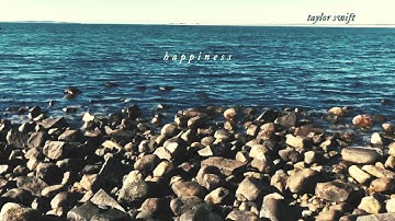 Taylor Swift - happiness (Official Lyric Video)