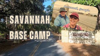 Savannah, Georgia Base Camp  Skidaway Island State Park Campground Review
