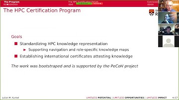 Introducing the HPC Certification Program