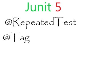 Junit5 | covered annotations  @RepeatedTest  @Tag | java real time tools | by ponnam jay | JUNIT |