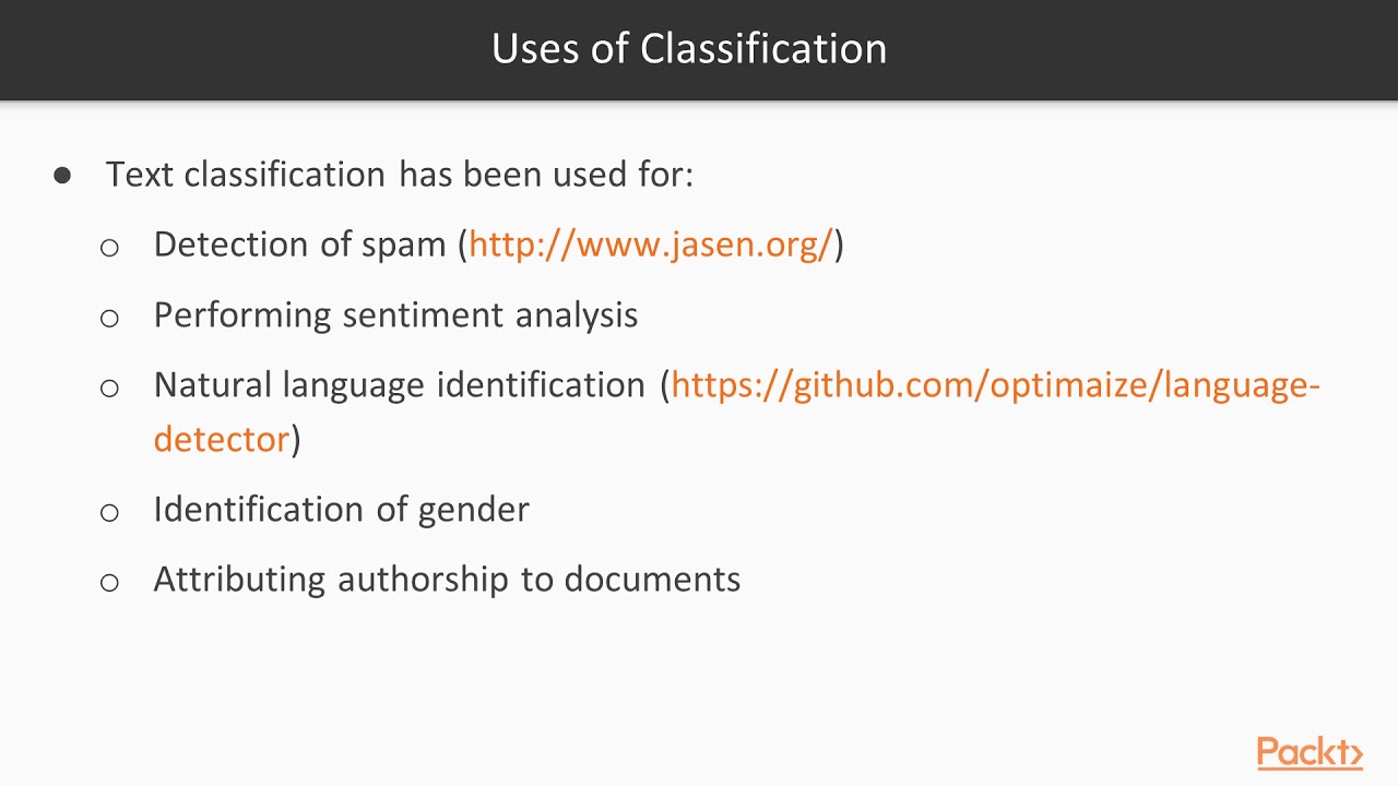 Finding Elements of Text with NLP in Java :Text Classification