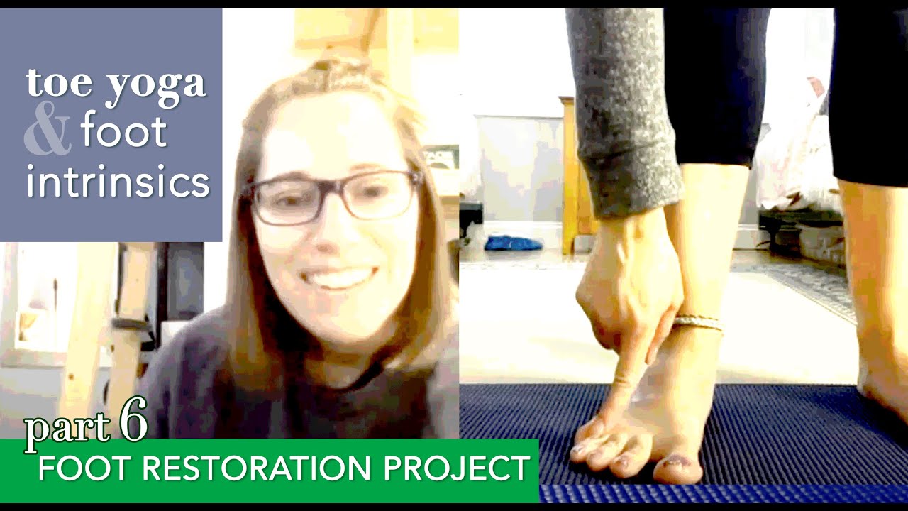 Foot Health Kit Restoration Experiment 6 Toe Yoga, Foot Intrinsic