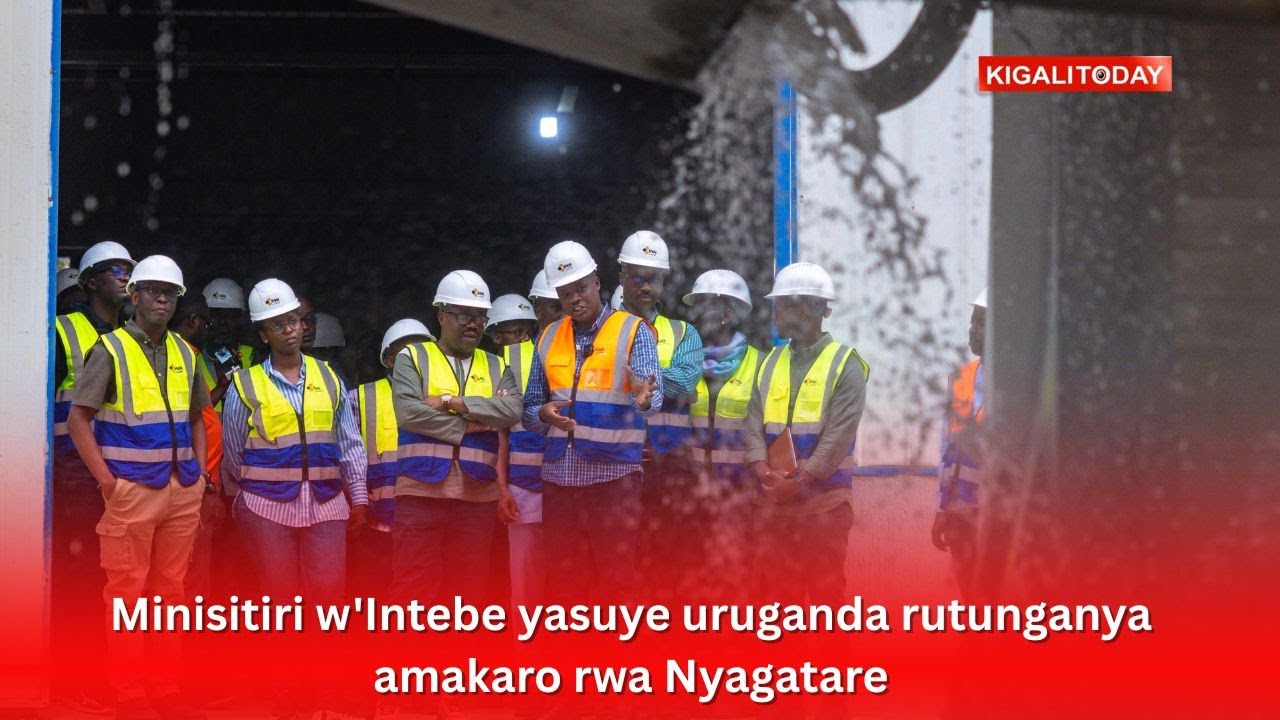 Minisitiri w'Intebe yasuye uruganda rutunganya amakaro: East African Granite Industry rwa Nyagatare
