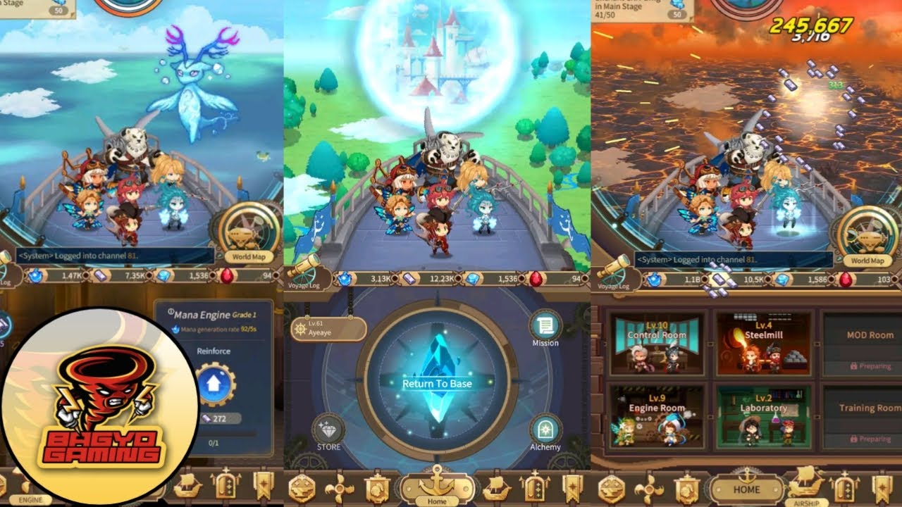 Airship Knights Gameplay
