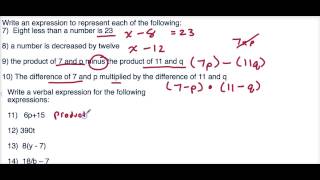 Unit 6 Properties and Expressions Study Guide Video Profile