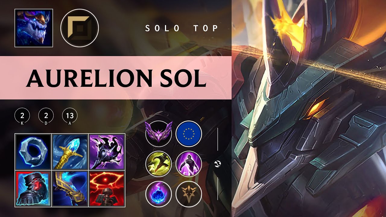 Aurelion Sol Top vs Sion - EUW Master Patch 25.24