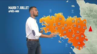 Bulletin Météo Pour Le Mardi 7 Juillet 2020