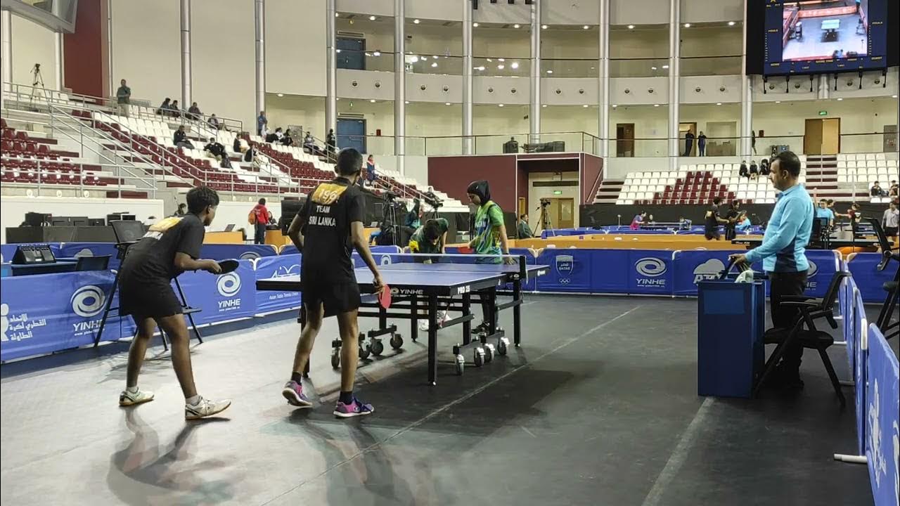 Pakistan vs Srilanka 27th Asian Youth Table Tennis Championship 2nd set