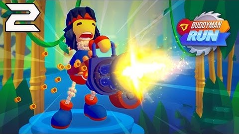 Buddyman Run Android iOS Gameplay | Buddyman Run Shoot And Run Walkthrough P.2