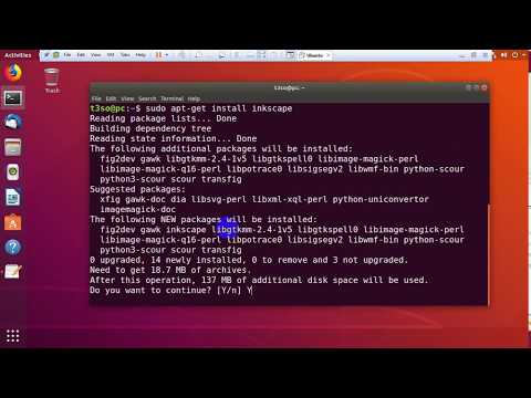 How to install InkScape  on Ubuntu