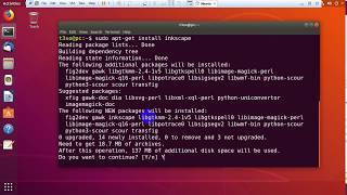 How to install InkScape on Ubuntu How to install InkScape on Ubuntu
