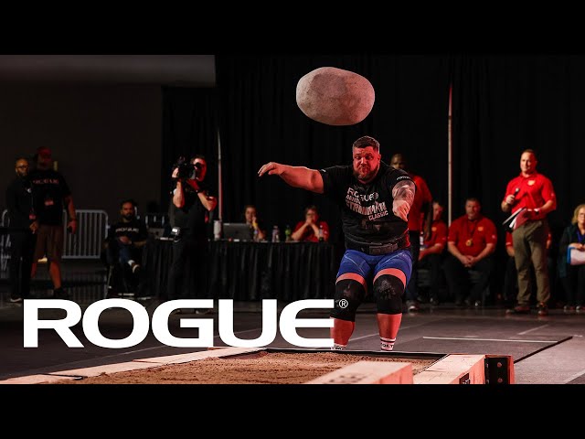 Men's Steinstossen Stone Throw - Event 4 | Full Live Stream | 2023 Arnold Strongman Classic class=