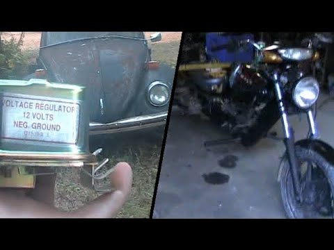 1972 - Volkswagen Beetle Custom Trike - Replacing A Voltage Regulator