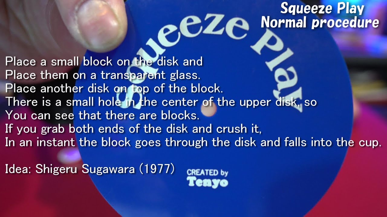 Squeeze Play by Tenyo - YouTube